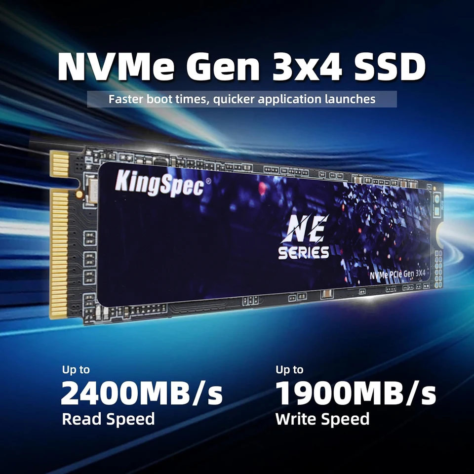 KingSpec SSD 512GB 1TB Nmve M2 128GB 256GB M.2 2280 PCIe ハード
