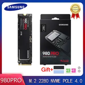 Samsung – Disque Dur Interne Ssd Nvme M.2, Avec Dissipateur De Chaleur,  Compatible Ps5, Pcie Gen 4, 1 To, 2 To, 980 Pro - Interne Solid State  Drives - AliExpress