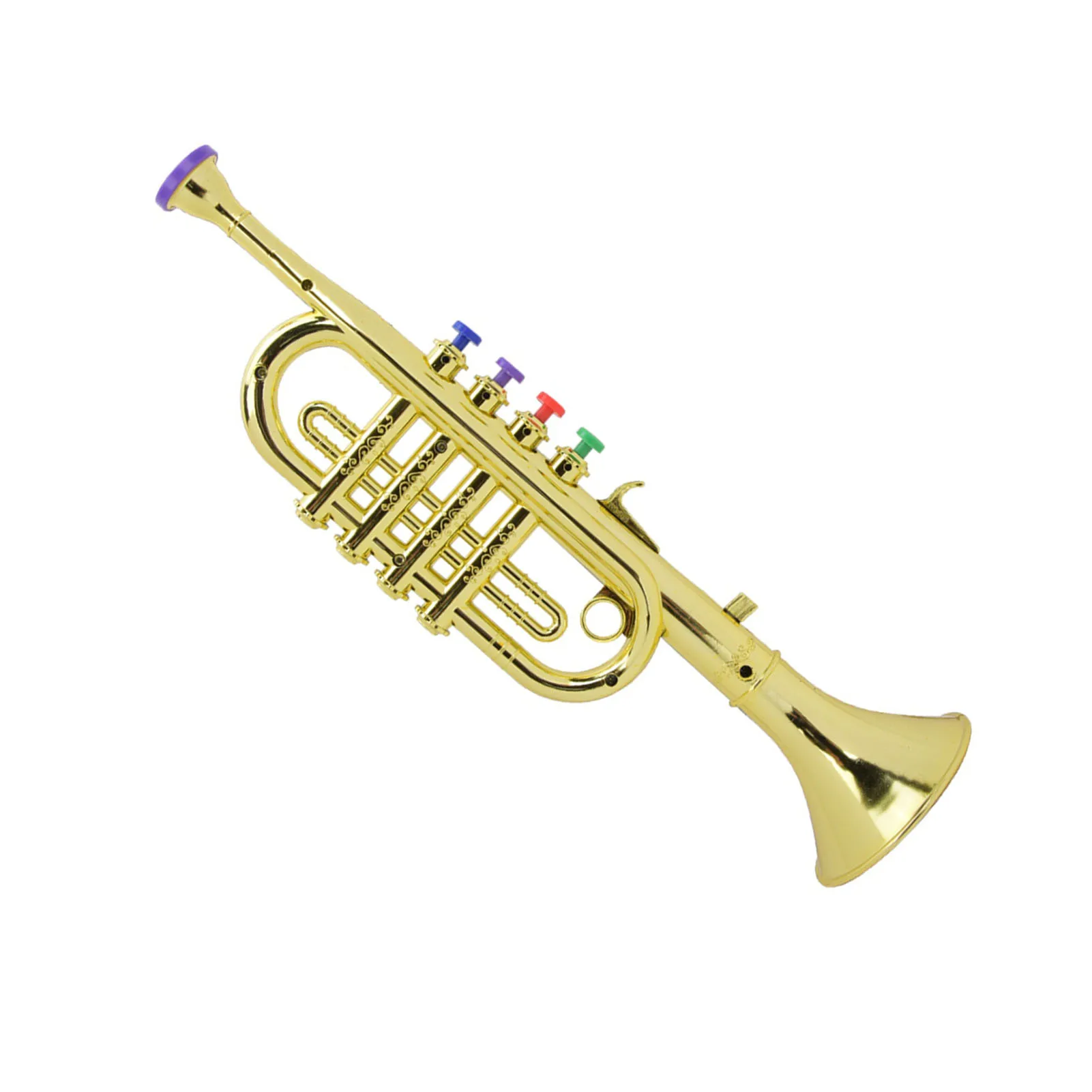 birthday present Children Trumpet Kid Trumpet Wind Instrument Teaching Supplies for Enthusiast for stage performances beginner