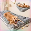 Dog Bed Mat Large Size Sleeping Pad for Winter Use Keep Warm Double-sided Use Golden Retriever Stress-relieving Sleeping Pad