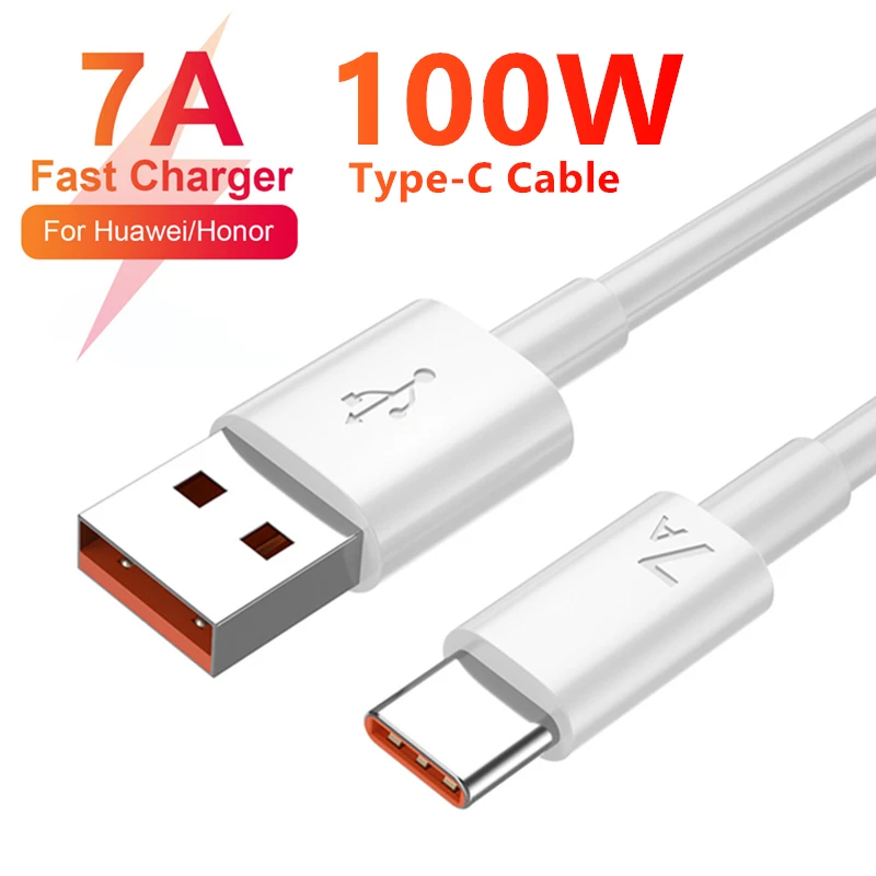 สายชาร์จ USB-C 100W ชาร์จเร็ว สำหรับมือถือทุกแบรนด์