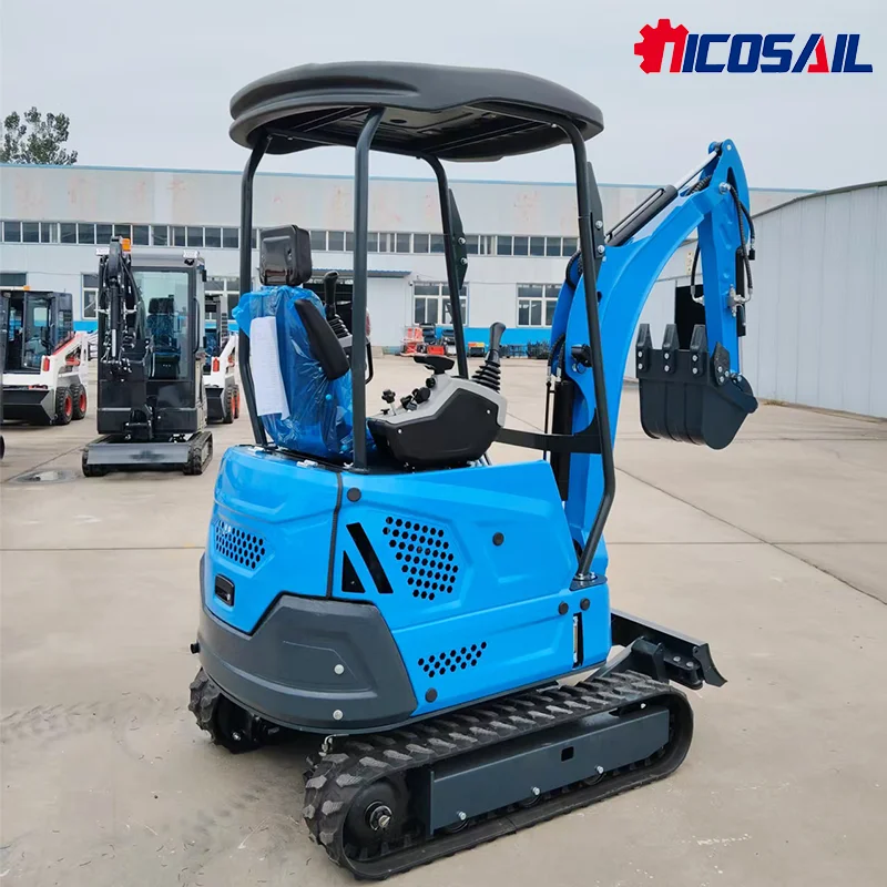 Mini-Bagger Preise CE Euro Dieselmotor Bagger 1,8 Tonnen 1,5 t 2 Tonnen Multifunktionaler Mini-Bagger