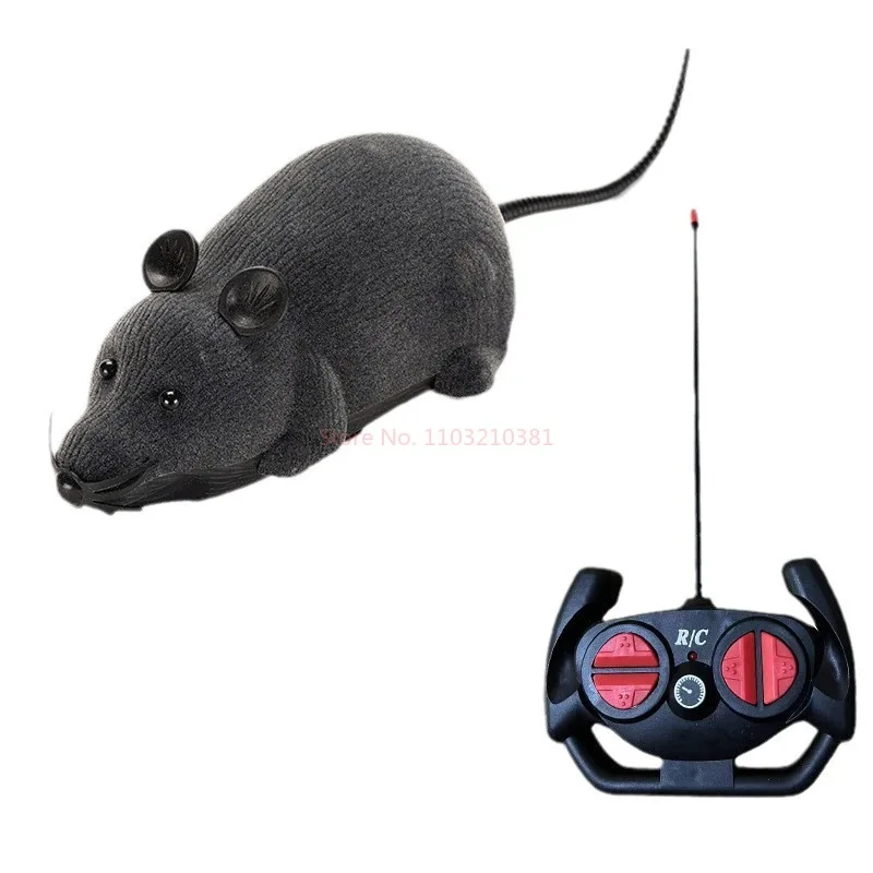 Creative Four-Way Simulation Remote Control Mouse Electric Mouse Cat Toy Pet Interactive New Peculiar Prank Toy Children'S Toy 6