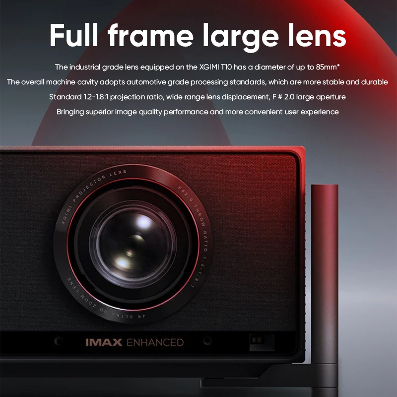 XGIMI T10 4K 프로젝터 5000 CVIA 루멘 0.78인치 DMD MT9681 칩 4+128GB 자동 초점 홈시어터 UHD 돌비 비전 프로젝터