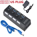 4 Port HUB-US Plug