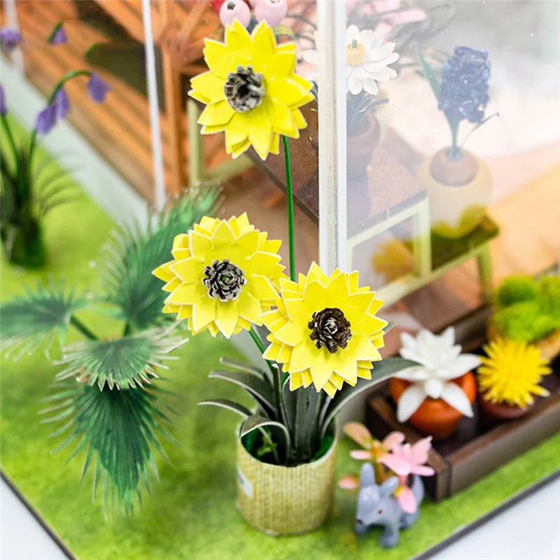 รูปสินค้า ชั้นวางหนังสือสวนดอกไม้ Miniature Garden Nook