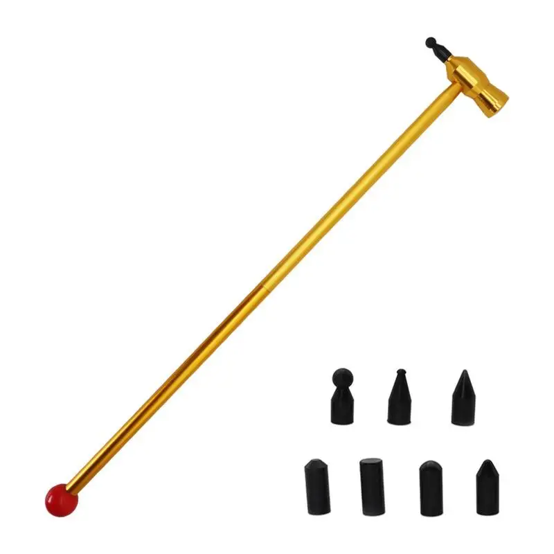 

Dent Rubber Hammer Auto Dent Repair Puller Kit T-bar Dent Puller Dent Removal Tools With 7pcs Heads Tap For Dent Removal Repair