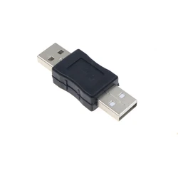 Universal USB 2.0 A Connector Adapter and Extension Coupler (M M)
