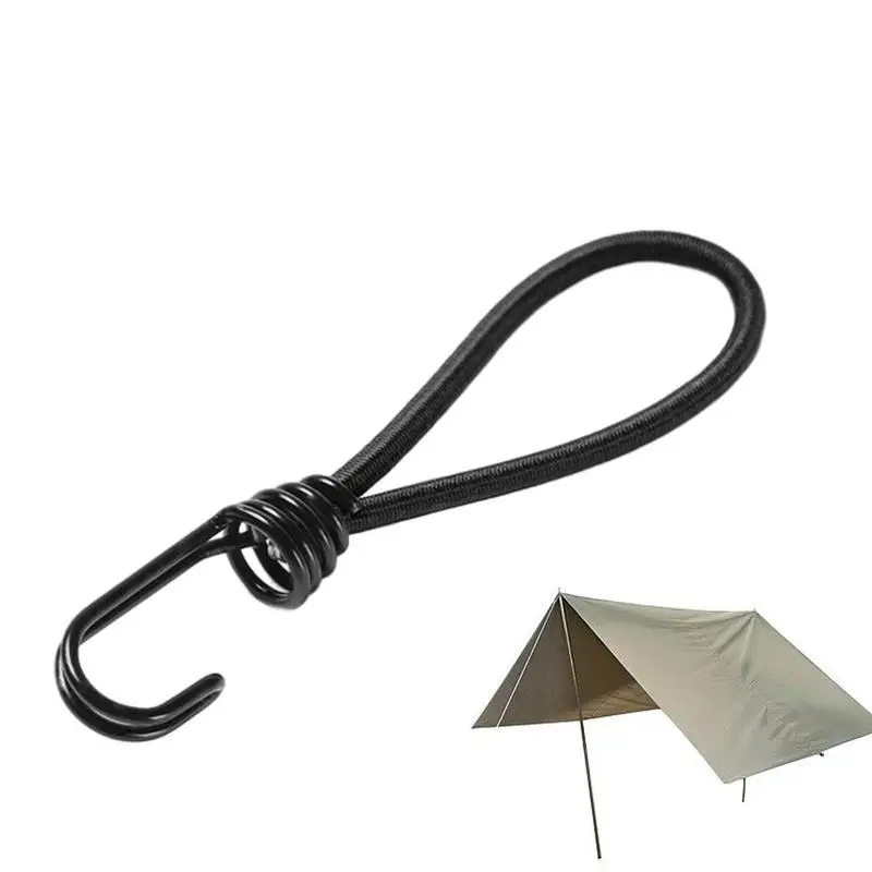 

Эластичный банджи с крючком, легкий шнур для кемпинга, палатки, путешествий, пешего туризма, скалолазания