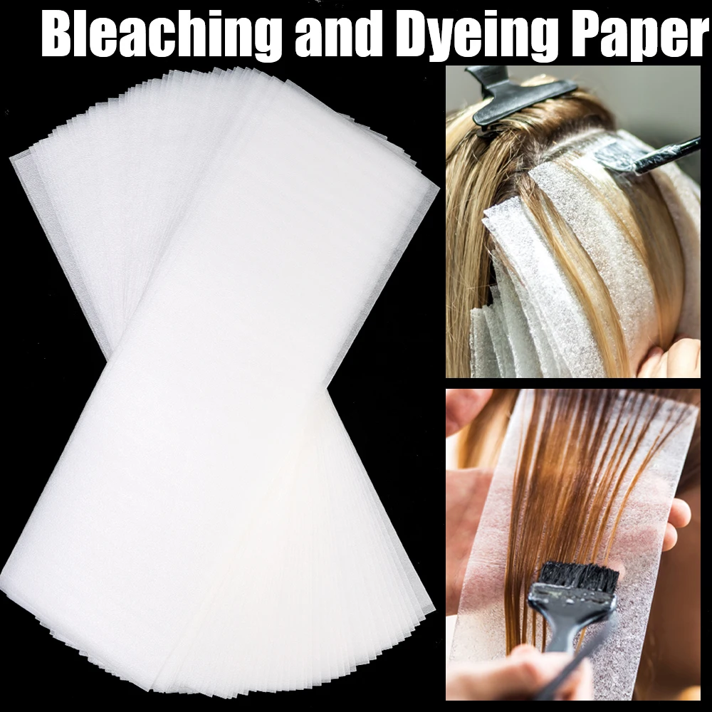 Foam Paper Hair Dyeing Bleaching Styling Tool