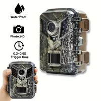 Mini Hunting CameraTrail Camera HD Wildlife Monitor 940nm Infrared Night Vision Rugged and Waterproof for Scouting Hunting 1