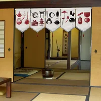 Japanese Noren Hanging Flag Living Room Dining Room Kitchen Door Curtain Partition Curtain Izakaya Sushi Restaurant Decor 1