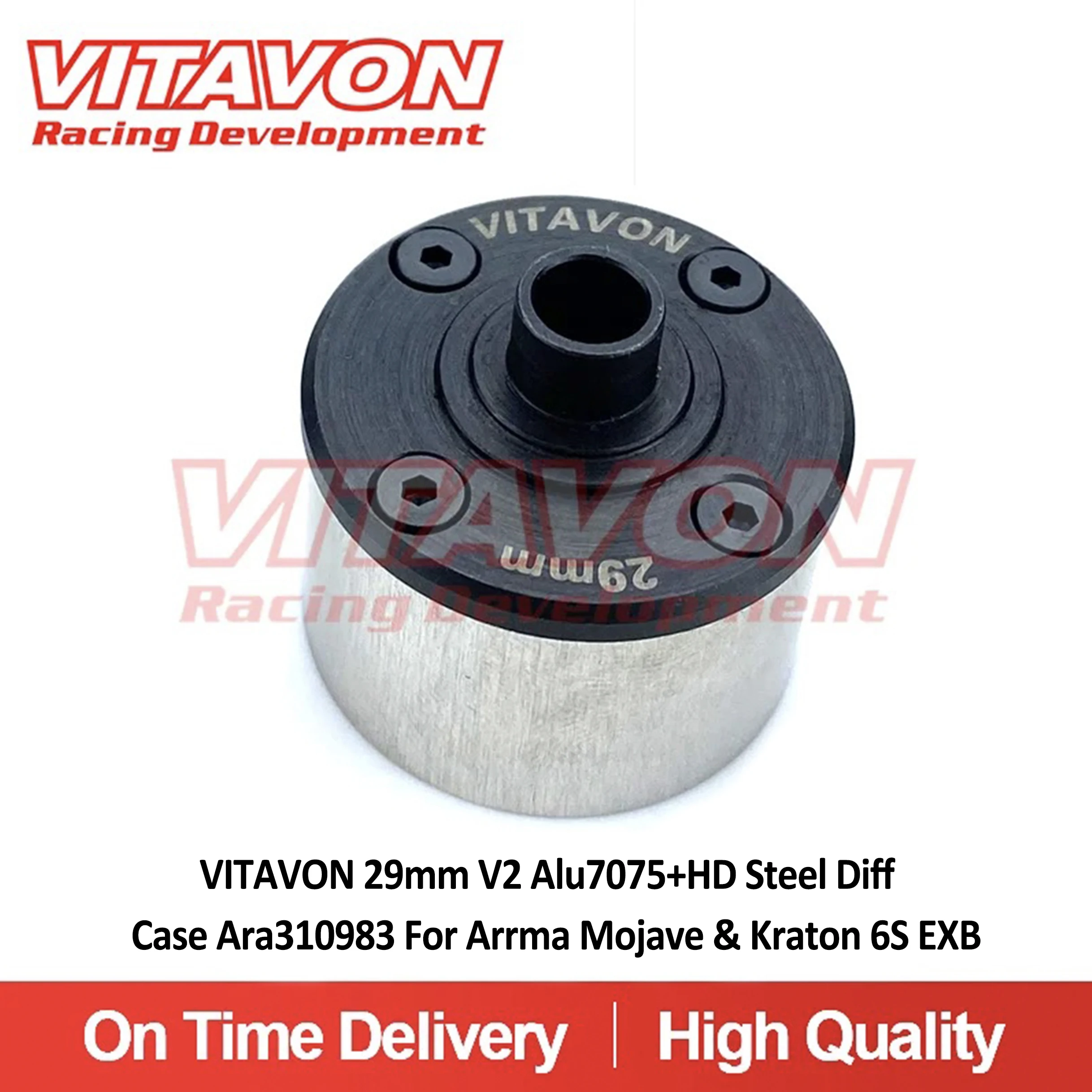 

VITAVON 29 мм V2 Diff чехол Ar310983 Alu + HD сталь для Mojave & Kraton EXB