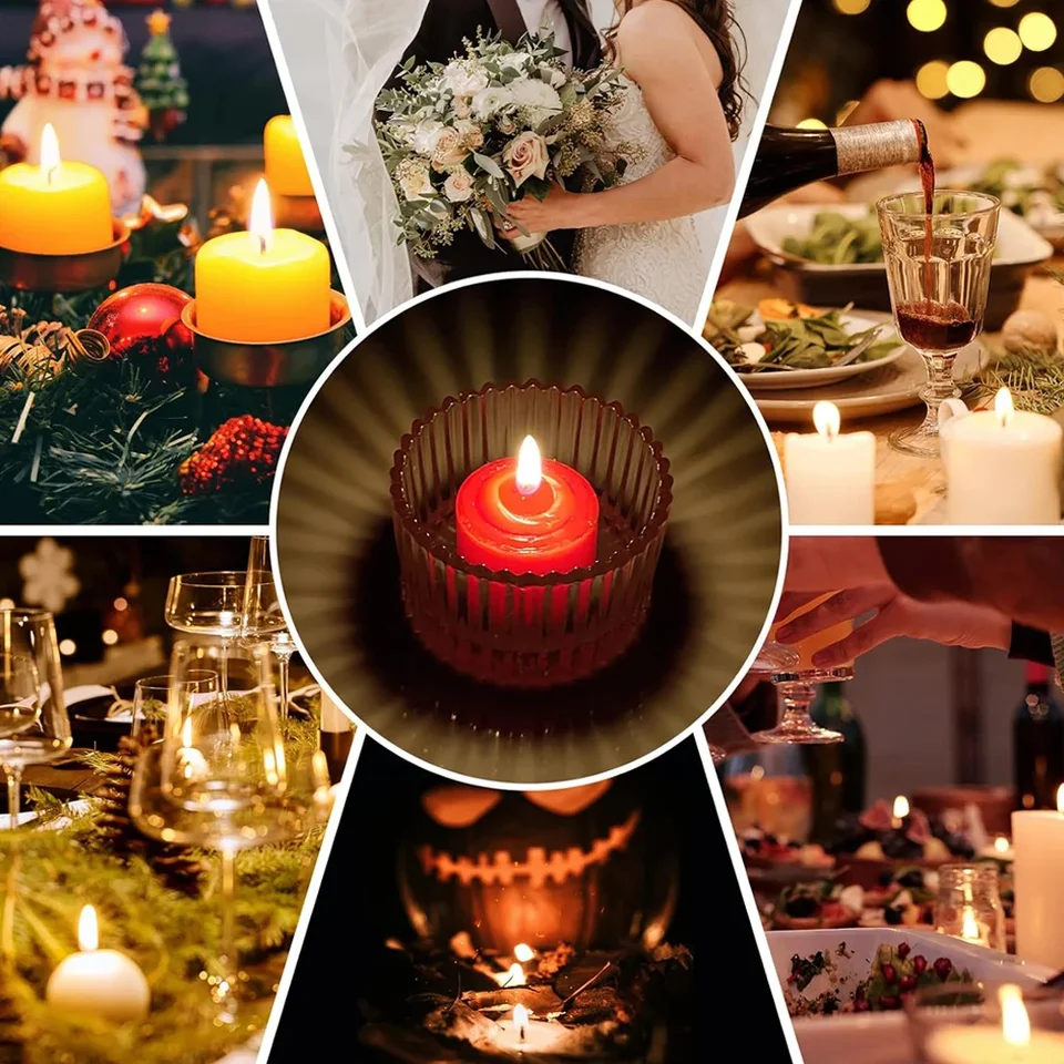 Artis Set di 3 portacandele votive in vetro con vassoio e ciottoli decorativi, design Zen Nature, candele non incluse