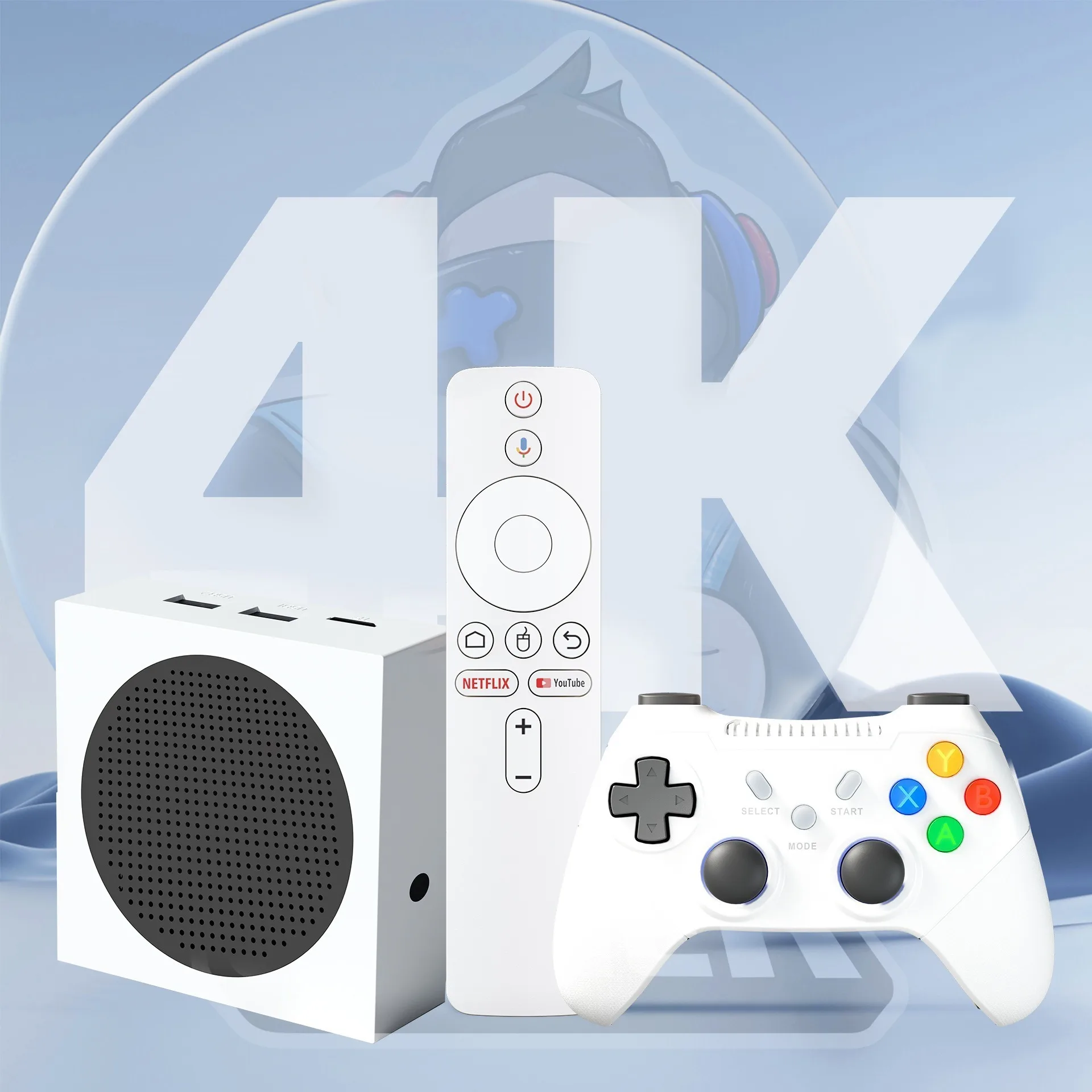 2025 New G8 Game Stick 128g 69000+Games 14+Simulators 5G Android Network Game Box Classic Video Player 2.4G Wireless Controller