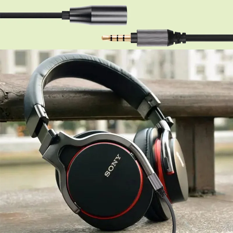 Headphone Cable 3.5mm To 4-Pin XLR Balance Cable For SONY WH-1000XM5 XM4 XM3 MDR-XB950BT MDR-7520 ATH-M50XBT2 Audio Cable