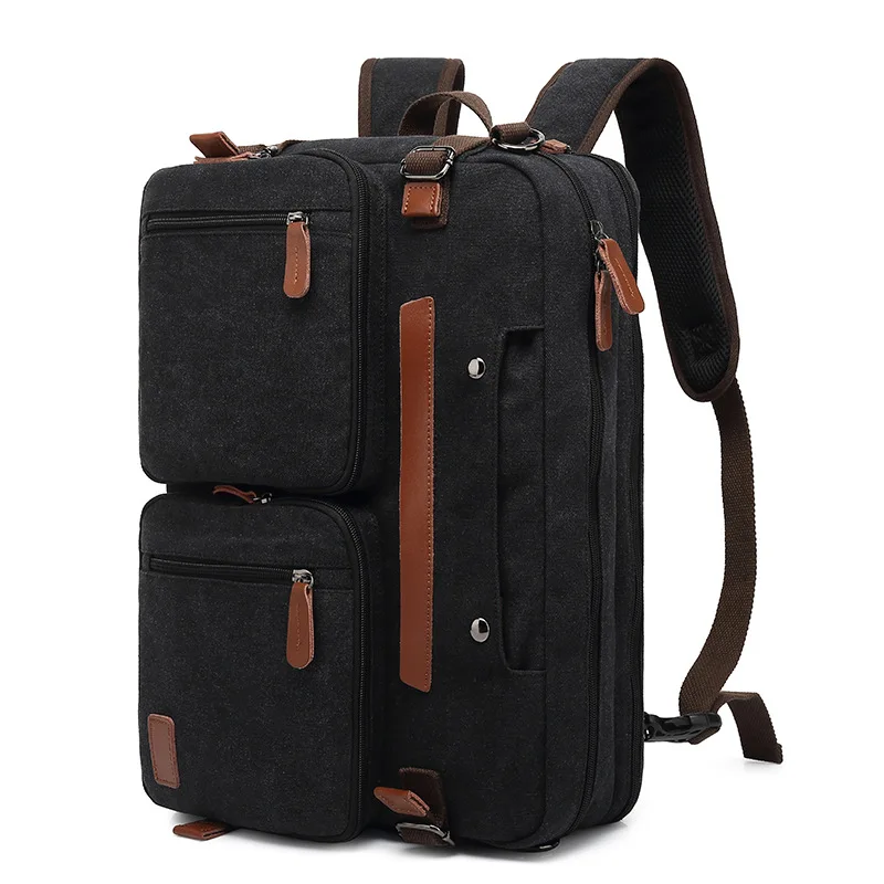 

CoolBELL 15.6/17.3 Inch Convertible Briefcase Backpack Messenger Bag Shoulder bag Laptop Case Business Briefcase Travel Rucksack