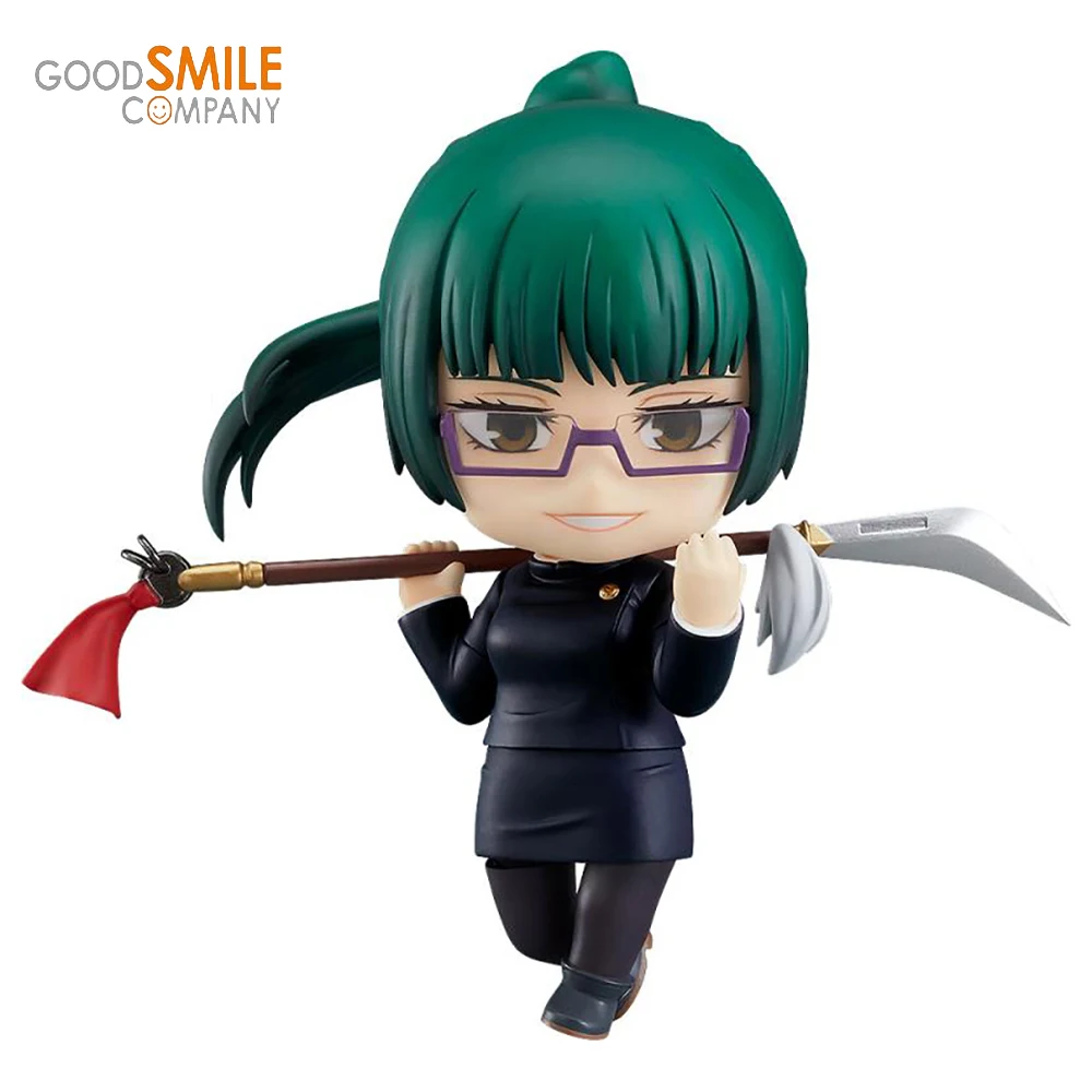 

In Stock Zenin Maki 9CM Nendoroid Anime Action Figure Genuine Good Smile Jujutsu Kaisen GSC PVC Boxed Model Dolls Toy Gifts