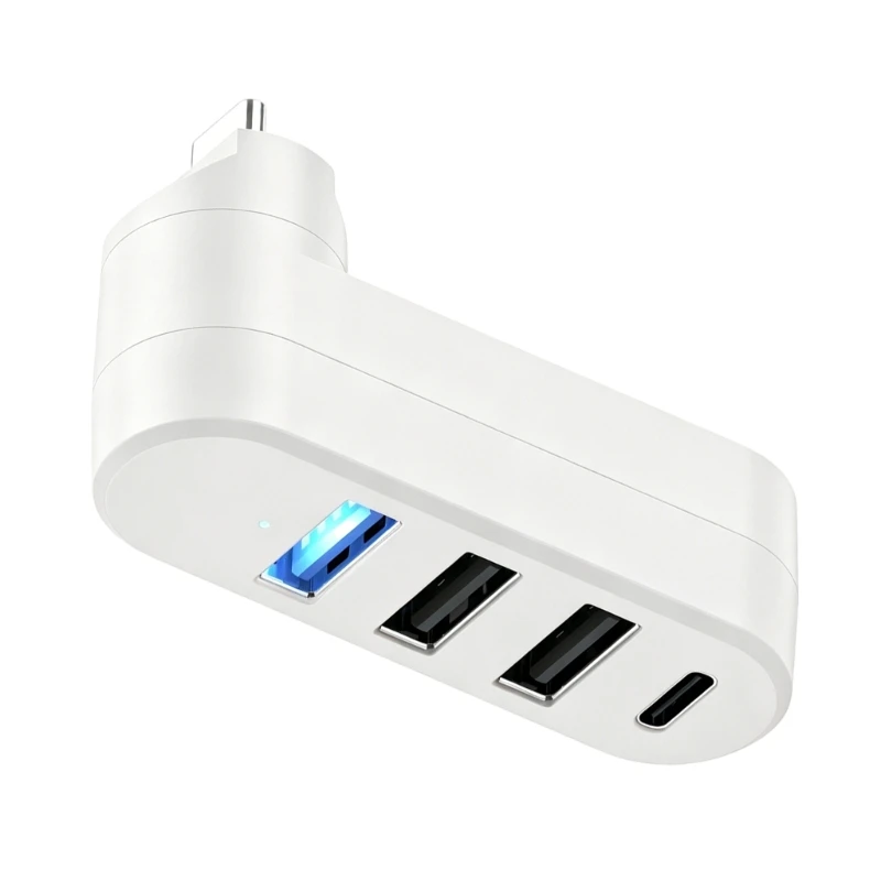 여행 사무실 및 가정에 완벽한 유연한 각도 USB Type C 변환기 어댑터