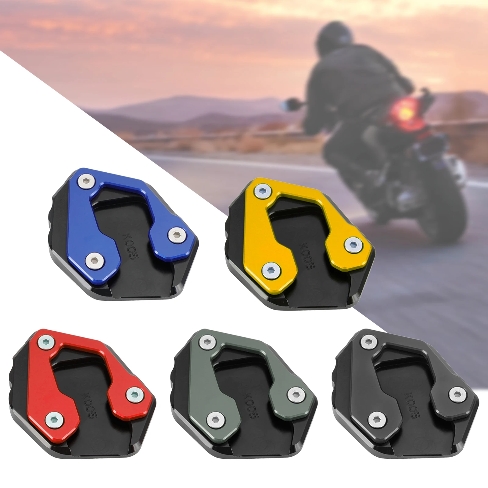 Topteng Kickstand Ȯ ÷Ʈ е ߸ MT-09 MT 09 2021-2022  ׼
