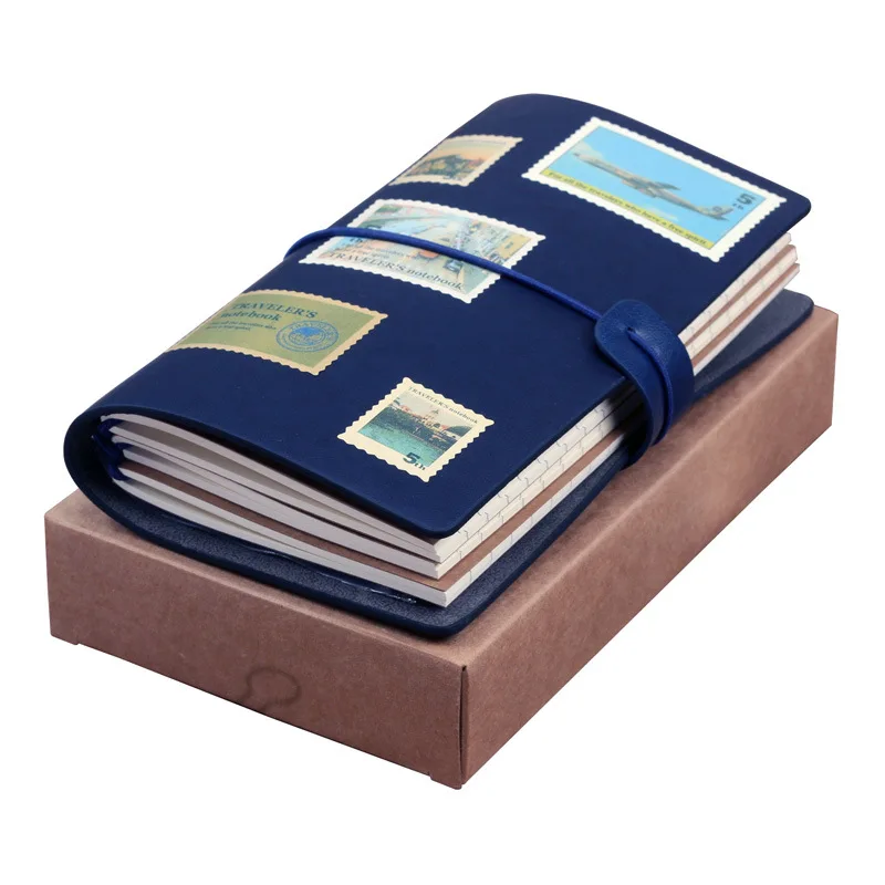 Vintage A6 Loose-Leaf Travel Notebook - Compact and Stylish Diary