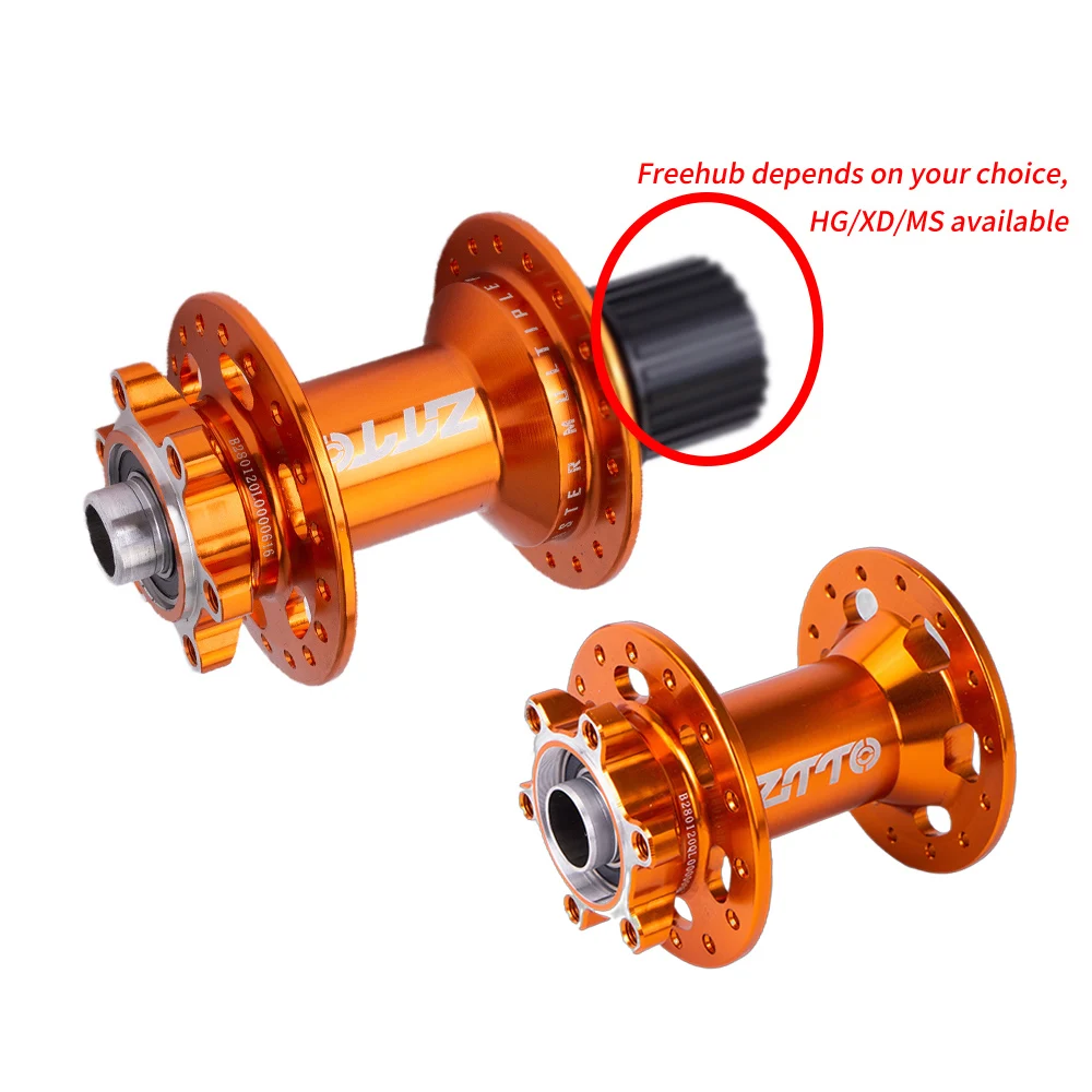 ZTTO P5 Disc Brake 6-Bolt Hub 32h 28h 36 Hole MTB Hub 120