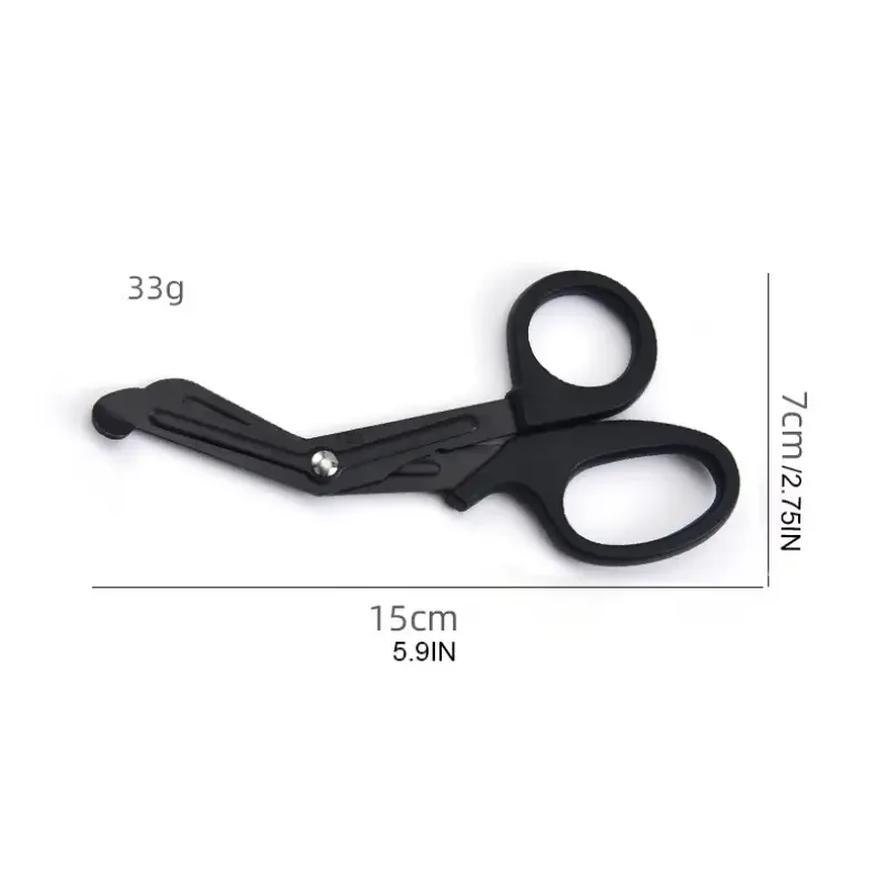 Multipurpose Emergency Scissors For First Aid, Trauma, And Outdoor Rescue
