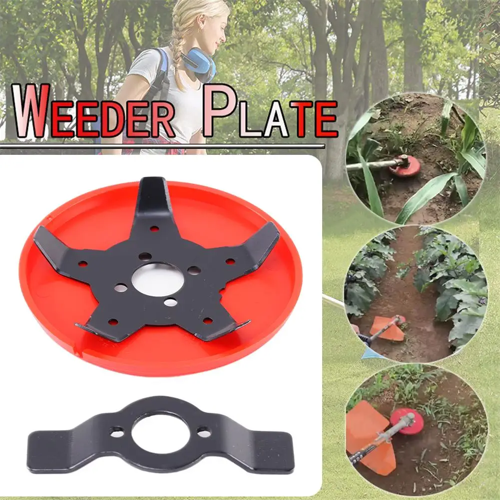 

1Pc Universal Mower Weeding Tray Dual-use Weeder Plate Multi-functional Trimmer Head For Lawn Mower Garden Grass Cutting Pa Z3J9