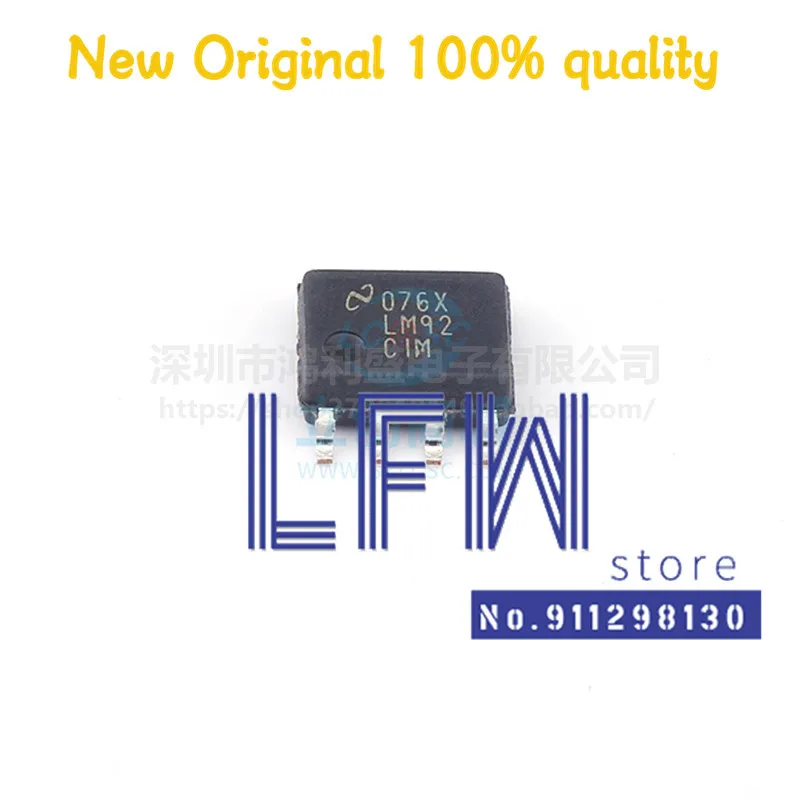 

1pcs/lot LM92CIMX LM92CIM LM92CI LM92 SOP8 Chipset 100% New&Original In Stock