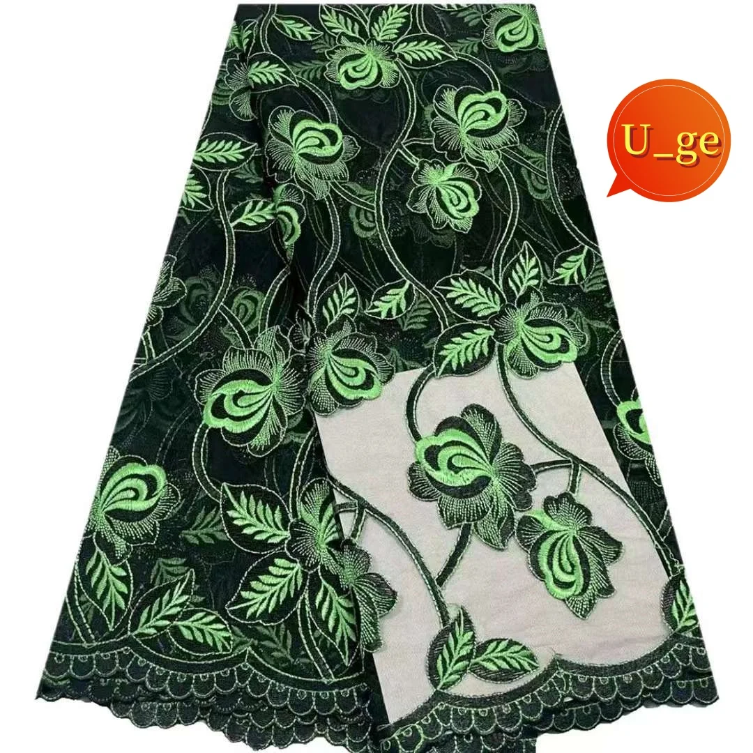 Latest Best Quality Delicate Very Soft Embroidered Tulle lace Fabric For Wedding Party Evening Dress U_GE3688
