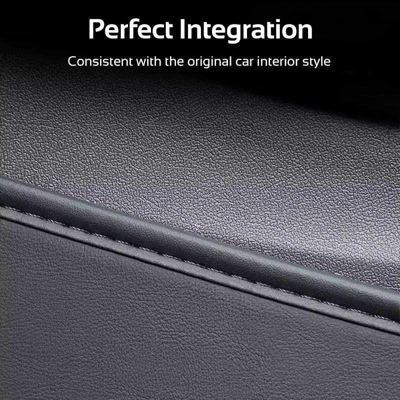 Für Tesla Modell 3 Modell Y Center Control Side Anti-kick Pad Leder Anti-schmutzig Schutzhülle Verteidigung Fuß matte Auto Zubehör – Detail 11