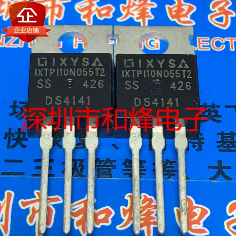 

5PCS-10PCS IXTP110N055T2 TO-220 55V 110A On Stock New And Origjnal