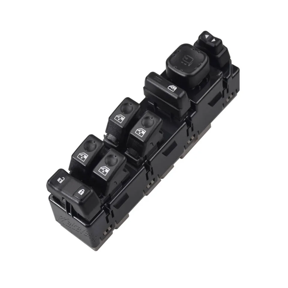 HUOEPU Master Power Window Switch Door Lock Front Driver Side Module Fit For Chevrolet Silverado/Tahoe/Suburban/Avalanche, For GMC Sierra/Yukon 2003-2008, For Cadillac Escalade 2003-2006, 15883323