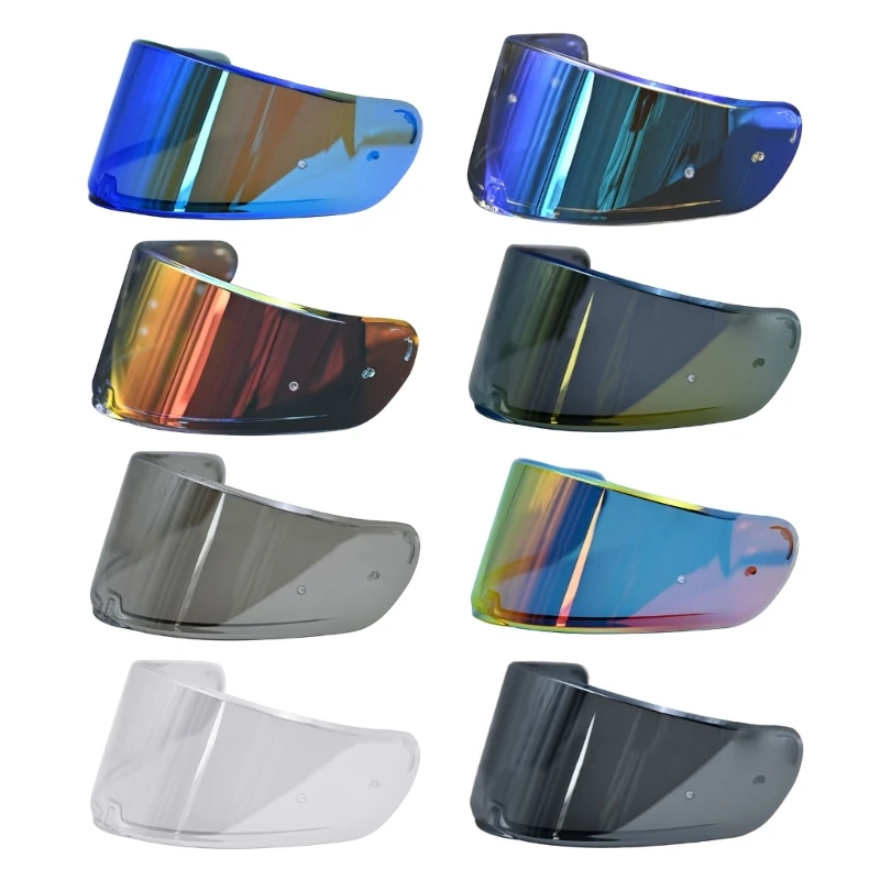 

Upgraded Motorbike Helmet Visor Lens Day & Night Wear Windshield Replacement Motorbike Helmet Shield for FF801 FF39 Dropship