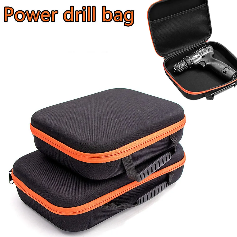 

Large Capacity Tools Storage Bags Square Rectangle Electric Drill Tool Carrying Case Oxford Cloth Bag Shockproof Carrying Bag
