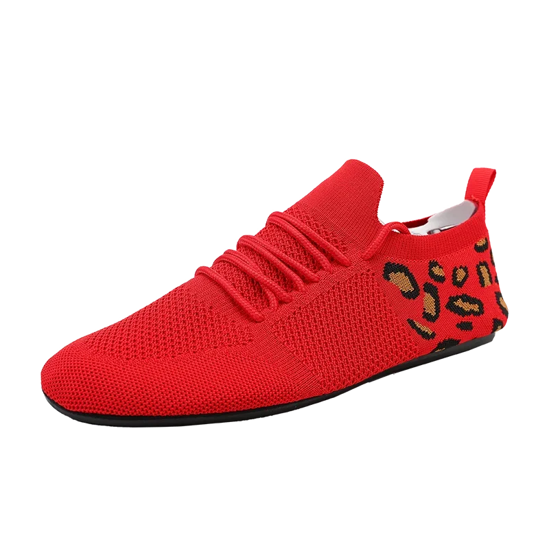 Breathable Men's Lightweight Mesh Casual Shoes - Outdoor Vulcanized Flats