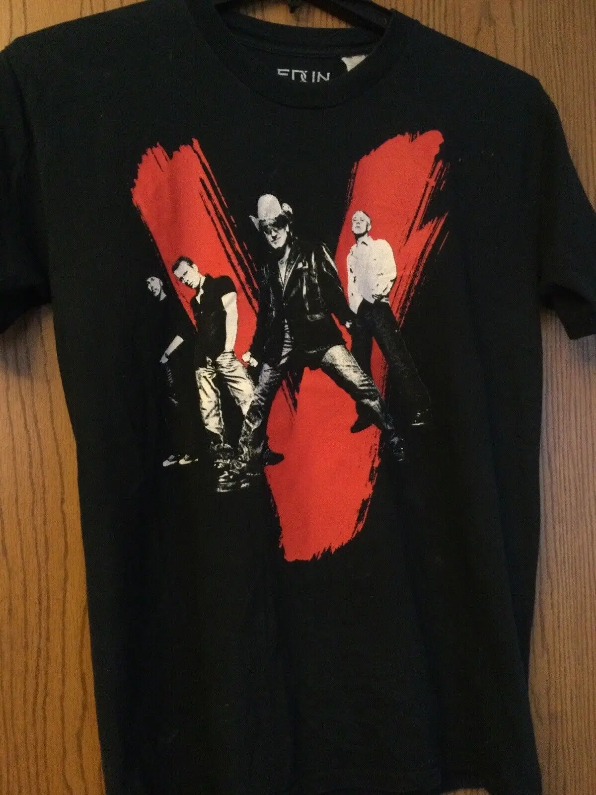 U2-"Vertigo 05"-Camicia Nera-L