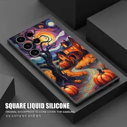 Van Gogh Starry Night Halloween Phone Case - Artistic Soft Cover - Galaxy S20 FE (ZMBLA 03)