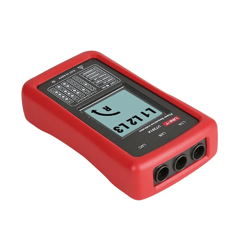 UNI-T UT261A Phase Sequence and Motor Rotation Indicator 3-Phase Power AC Voltage 40~700V Phase Sequence Indicator 2