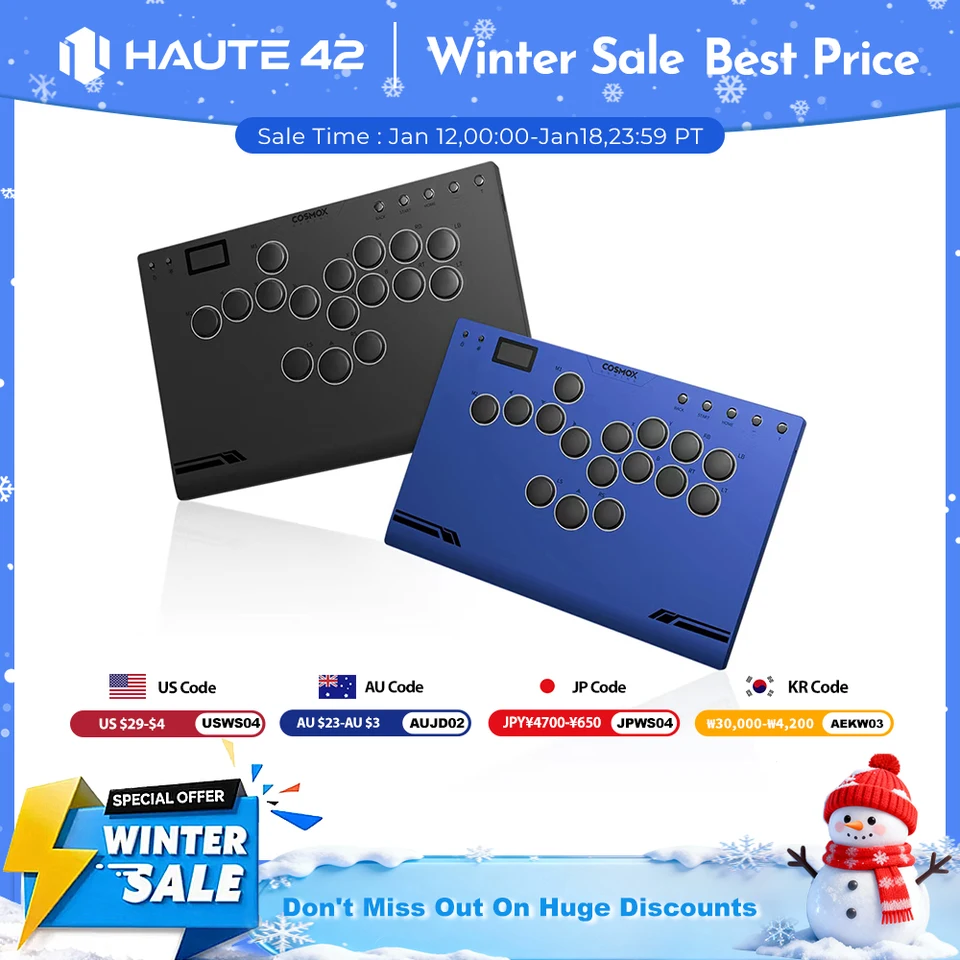 Haute42 レバーレス コントローラー M Ultra Gen2 アルミ合金 Haute42 COSMOX HautePad M Ultra Gen2 | アルミ合金製レバーレス