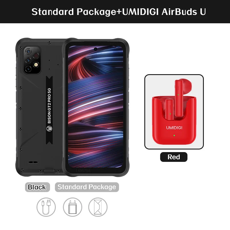 poco budget phones UMIDIGI BISON GT2 Pro 5G 8GB 256GB NFC IP68 IP69K Rugged Smartphone Android 12 6.5" FHD+ 64MP Camera Dimensity 900 6150mAh newest umidigi phone UMIDIGI