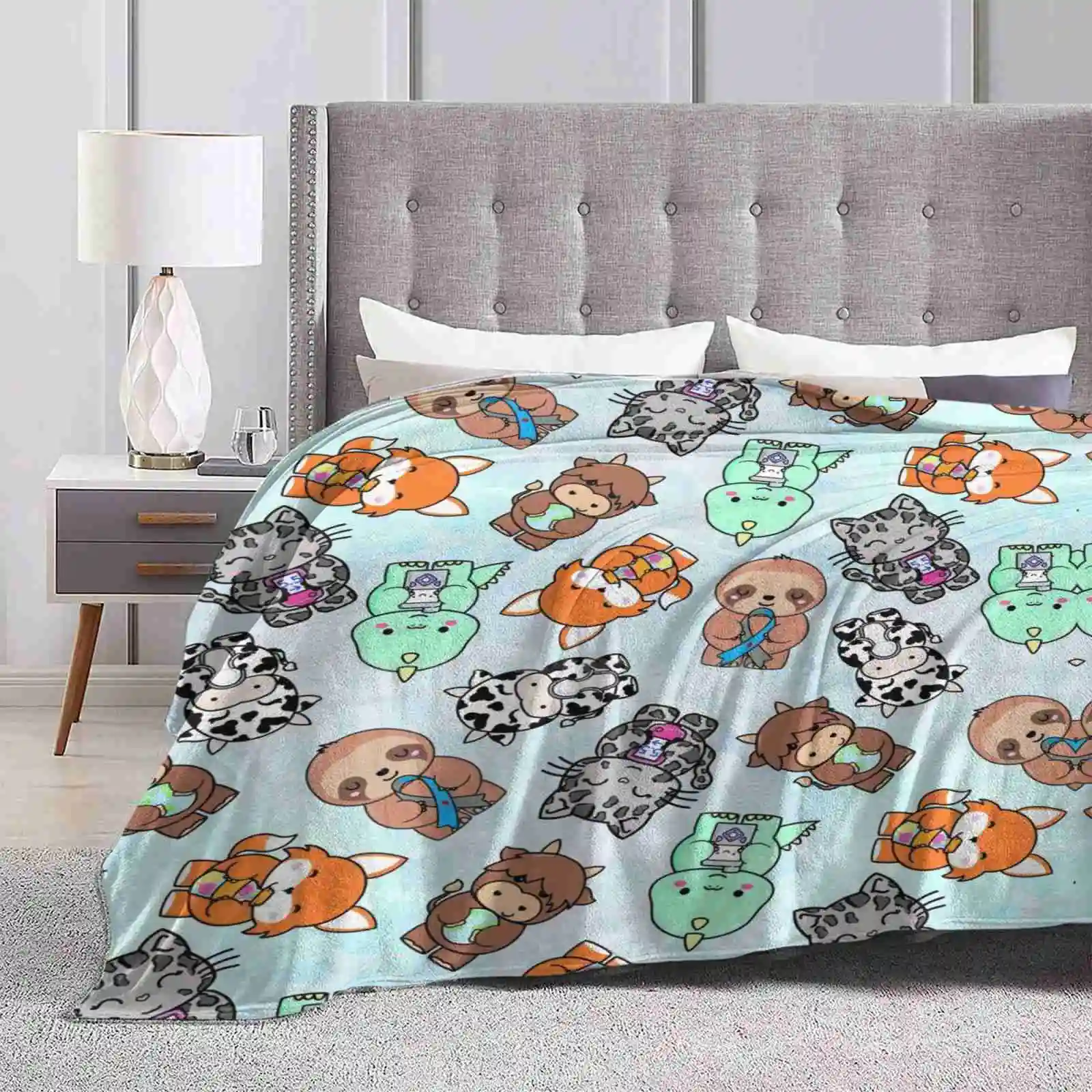 Diabuddies Regalo Per Le Persone Con Diabete Design Creativo Leggero E Sottile Coperta Di Flanella Morbida Tipo 1 Diabete Freestyle Libre Dexcom