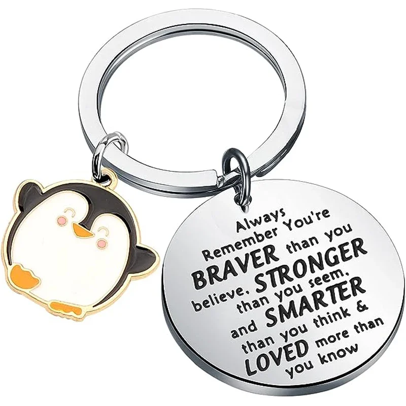 

Penguin Keychain Jewelry Gifts for Penguin Lover Couple Gift