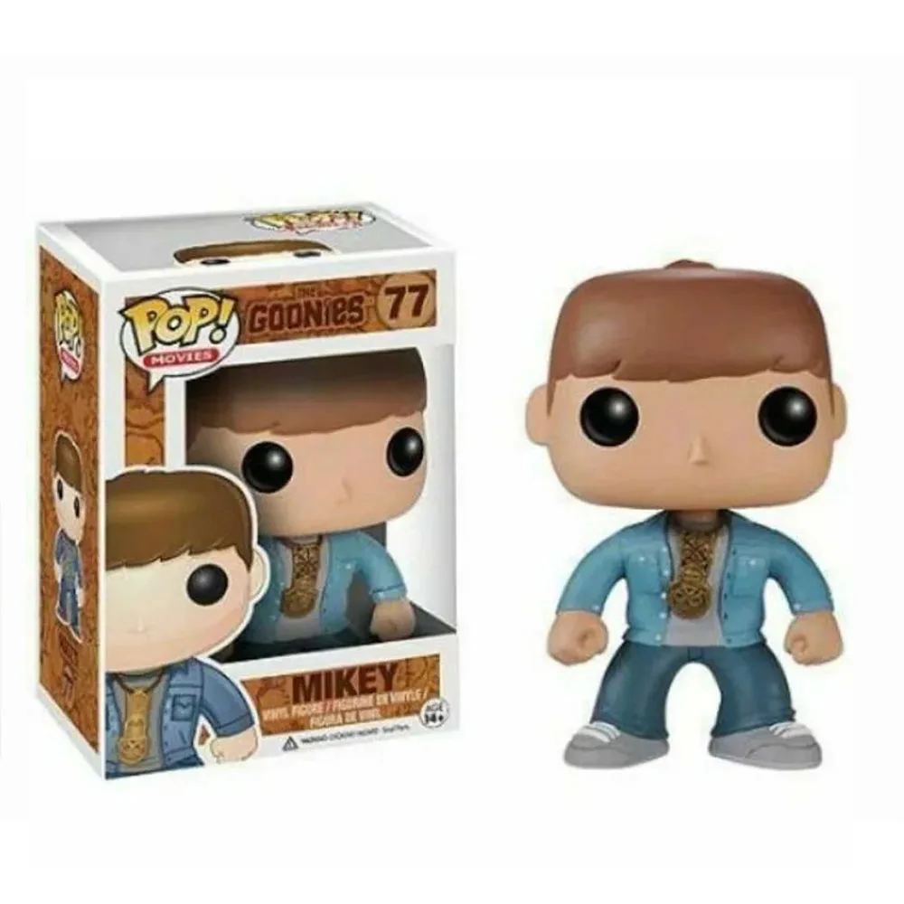 thumbnail image 5 of Funko Pop Sloth #76 Mikey #77 Data #80 Chunk #79 Mouth #78 Películas Los Goonies Figuras de acción de vinilo Juguetes Muñecas Regalos para niños, 5 of 5