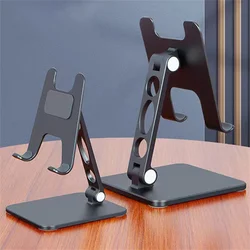 Mobile Phone Bracket Prevent Rust Multi-function Electroplating Aluminum Alloy Holder Phone Rack Folding Durability Practicality