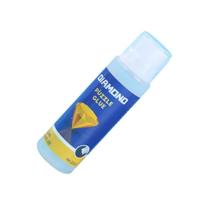 투명 수제 PVA 다이아몬드 퍼즐 접착제 스틱, 사무실 학교 용품, 학생 문구,..
