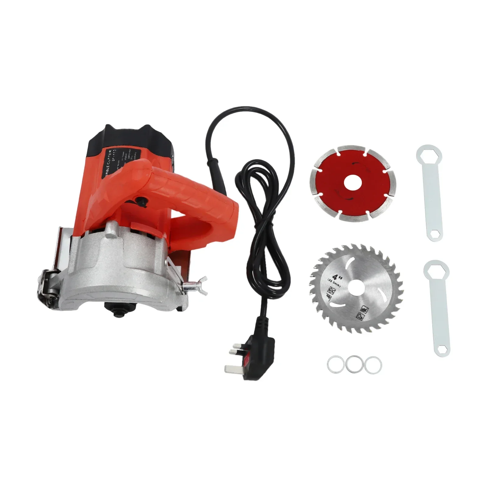 Dry Stone Cutter Saw Electric Tile Cutter Handheld Cut Floor Wall Machine Tile Marble Cutting Machine with Blades