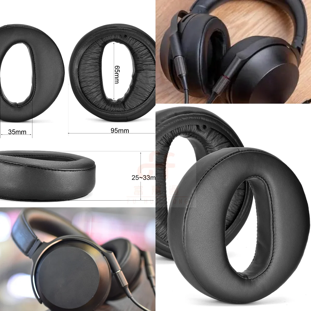 

Сменные амбушюры для наушников Sony MDR-Z7, подушки для наушников с шумоизоляцией, пена с эффектом памяти