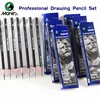 12pcs Marie's Professional Pencil Set for Draw Sketch Layering & Shading ,Art Graphite Supplies for Adults Beginners & Artists 1