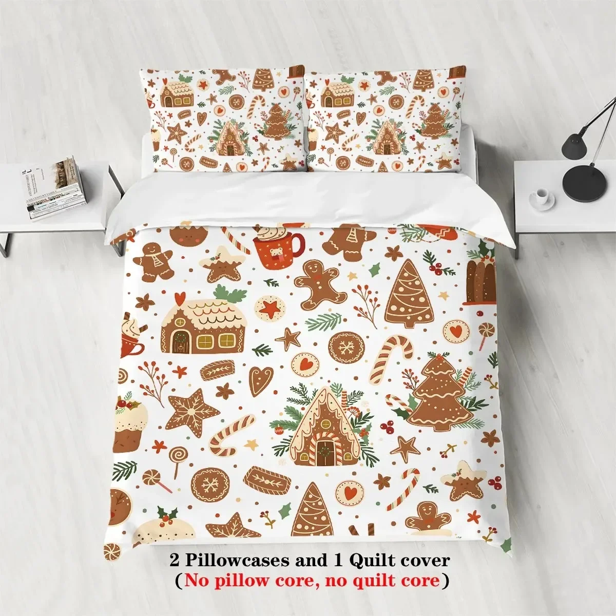 Gingerbread Cottage Bedding Set 2